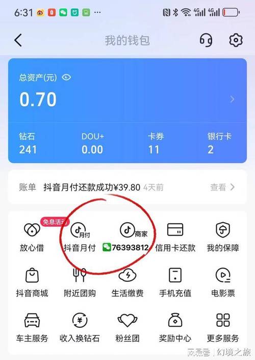 抖音月付额度提升方法_抖音月付如何快速提额_视频号