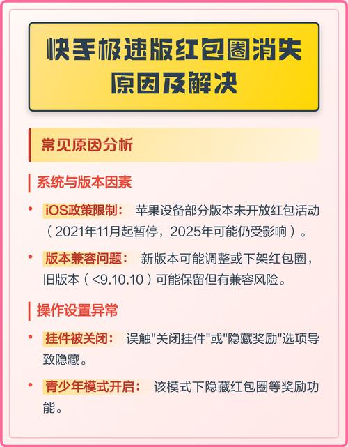 快手极速版为啥没红包了？原来是这几个原因！快来看