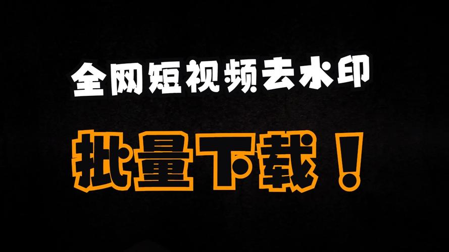 免费无水印视频下载神器_快手_安卓短视频下载工具